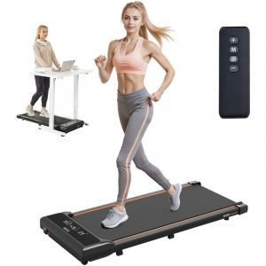 Tapis de Marche sous Bureau-VEVOR-Vitesse 1-6 km/h-Tapis de Course avec Inclinaison-Charge 120 kg-pour Fitness Maison Bureau Gym