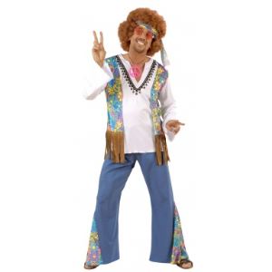 Widmann Déguisement hippie homme Woodstock (taille M, L ou XL)