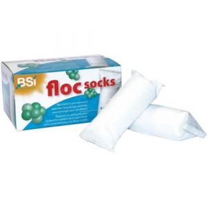 BSI Floc Socks Chaussette de Floculation Floculant pour Piscine 8 125g