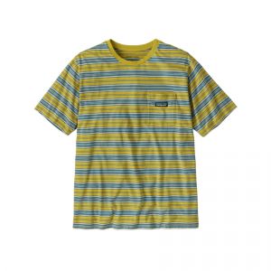 Patagonia T shirt daily pocket vert homme