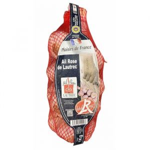 Ail Rose de Lautrec Label Rouge Catégorie 1 1kg/Filet 2 filets