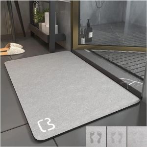 Paillasson Frais pour Entr&eacute;e de Maison 50x80 cm - Design "QingDaoFeiYang" - Accueil Agr&eacute;able et D&eacute;coratif pour Votre Porte d'Entr&eacute;e