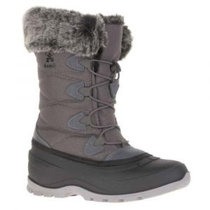 Kamik Momentum 3 Bottes de neige pour femme, charbon, 39 EU