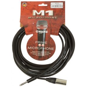 Klotz M1MS1K0750 câble micro XLR mâle 3 broches - jack 6,35 mm 7,5 mètres