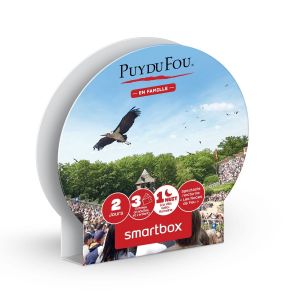 Smartbox Puy du Fou - Séjour famille 2 jours / 1 nuit - Hôtel La Villa Gallo-Romaine 2 adultes et 1 enfant en 2023 - Coffret Cadeau