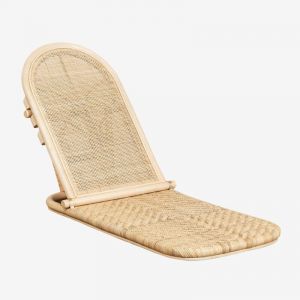 Chaise Longue En Rotin Ciara Naturel