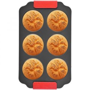 Royalty Line Moule &Agrave; Muffins 6 Pi&egrave;ces Avec Poign&eacute;e Rlmfn6