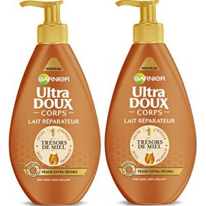 Garnier Ultra Doux Corps Lait R&eacute;parateur Peaux Extra S&egrave;ches Tr&eacute;sors de Miel