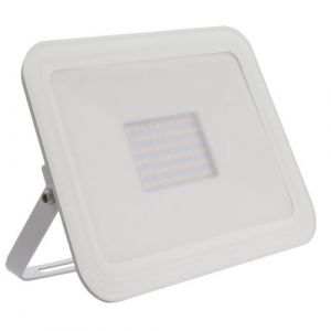 Ledkia France Projecteur LED Extra-Plat 100W Blanc Blanc Chaud 3000K-3500K