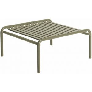 Petite friture Table basse Week-End / Small - 69 x 60 cm - Aluminium vert jade en métal