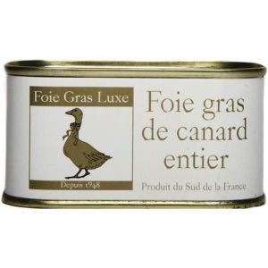 Foie Gras de Canard Entier Artisanal &ndash; 130g Landes Sud-Ouest &ndash; Sans Additifs Sans Conservateurs - Foie Gras Luxe