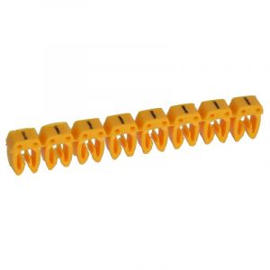 Legrand Repère CAB 3 - signe conv pour filerie 0,5 à 1,5 mm² - moins (038273)