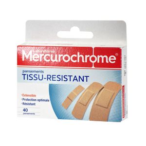 Mercurochrome Pansements tissu