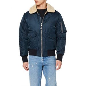 Image de Schott Blouson pilote O'Hara Bleu Marine - Taille L;M;S;2XL;XL;3XL