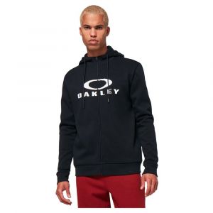 Oakley Bark FZ Hoodie 2.0 AW21 - Noir - blanc - S, Noir - blanc