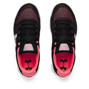 Under Armour UA W Micro G Pursuit BP, Chaussure de Course sur Route Femme, Black/Brilliance/White, 39 EU