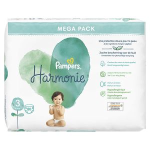 Pampers Harmonie Taille 3 - 80 Couches