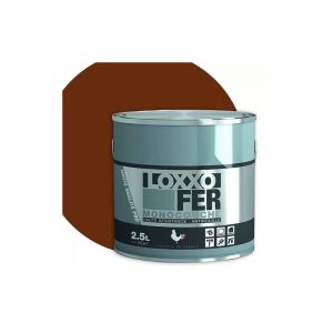 Peinture Fer Antirouille Loxxo Brun fauve 2,5 l