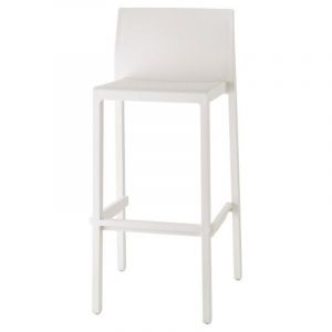 Scab Tabouret design en plastique blanc
