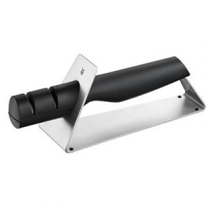 WMF 1876516030 Aiguisoir Gourmet, Acier Inoxydable, Argent, 25 x 9 x 6,8 cm