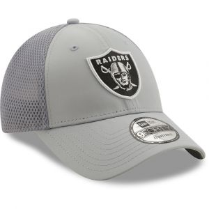 New era Casquette De Baseball Las Vegas Raiders Team Arch 9forty One Size Grey