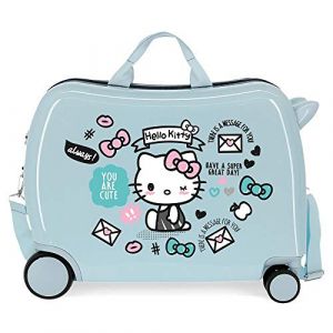 Image de Sanrio You are Cute Valise Enfant Bleu 50x39x20 cms Rigide ABS Serrure à combinaison 38L 2,1Kgs 4 roues Bagage à main, Azul