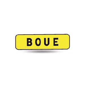 Taliaplast 525210 - Panonceau indication boue km t1 900x250mm