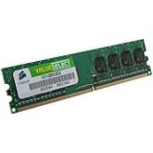 Image de Corsair VS1GB533D2 - Barrette mémoire Value Select 1 Go DDR2 533 MHz 240 broches