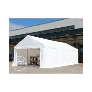 Image de Intent24 TOOLPORT tente de stockage 3x6 m PVC imperméable, H. 2 m vert foncé