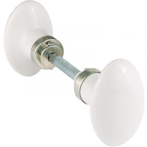 Mérigous Bouton double ovale carré de 7mm finition nickelé - V324311100G