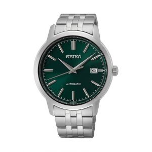 Seiko Homme Analogique Automatique Montre avec Bracelet en Acier Inoxydable SRPH89K1