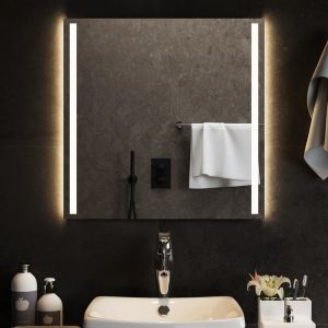 VidaXL Miroir de salle de bain à led 60x60 cm n/a