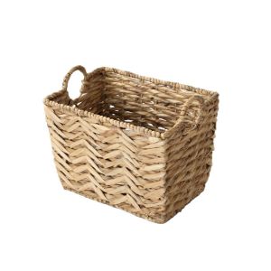 Calicosy CASÂME - Panier haut en jacinthe d'eau petit modèle - L40xH30 cm