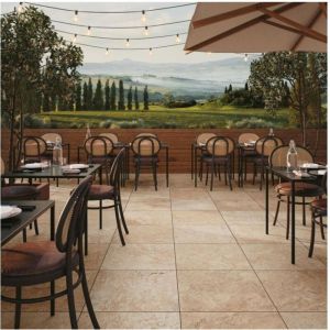 Carrelage sol extérieur effet pierre tiber 30x60 cm - Light structuré ad - V2: variation modérée de nuances