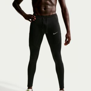 Nike Stride Collant de course Hommes - noir, argent