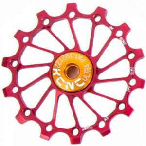 KCNC Dents Longues étroites/larges Avec Roulements En Céramique Ultra Sram X-sync 14t Red