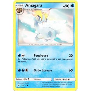 Asmodée Pokémon - 27/131 - Sl6 - Soleil Et Lune - Lumière Interdite - Amagara - Peu Commune