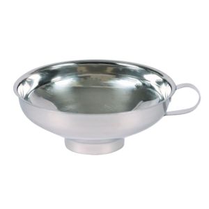 Entonnoir inox diamètre 14,8 cm h6,4 cm