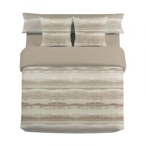 Pierre Cardin Duvet cover set NINA Brown King size 3 Pieces