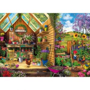 Ravensburger Puzzle Pi&egrave;ces XXL - Gardener's Getaway