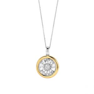 Ti sento Pendentif - 6830ZY Argent Doré Pièce