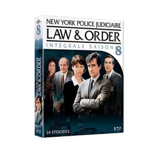 New York, Police judiciaire (Law & Order) -Intégrale Saison 8 [Blu-Ray]