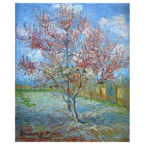 Tableau - Pêchers en Fleurs - Vincent Van Gogh 60x80cm