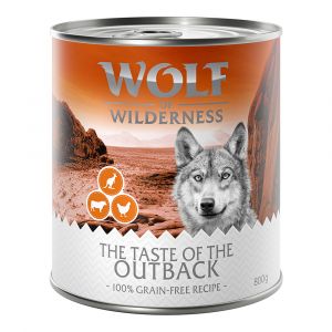 Wolf of Wilderness The Taste Of Adulte 6 x 800 g - The Taste Of The Outback