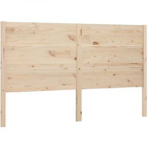 VidaXL Tête de lit 141x4x100 cm Bois massif de pin