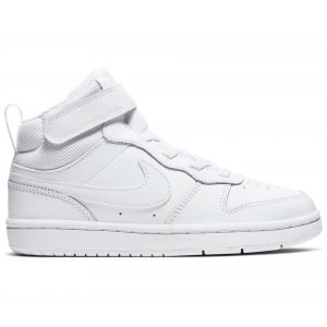 Nike Chaussures hautes - Court borough mid 2 - Blanc Enfant 28.5