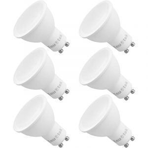 Image de Enuotek - Lampes Ampoules Spot Culot GU10 a led 7W Dimmable 120&deg; Angle de Faisceau Large Blanc Froid 5000K Haute Luminosite 650Lm pour Luminaire Sur