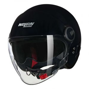 Nolan Casque jet N21 Visor 06 Classico 301 noir brillant- XS