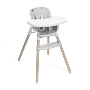 Chicco Chaise Haute Évolutive, Zest Plus pour les Bébés et Enfants de 6 Mois à 40 kg, Chaise Haute avec Siège lavable, Harnais 5 Points et Plateau Amovible, Compacte, Légère et Peu Encombrante