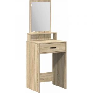VidaXL Coiffeuse Chêne Sonoma 50 x 41 x 140 cm Bois d'ingénierie